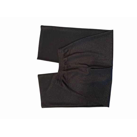 Spanx - Airessential Shimmer Wide Leg Pants- Very Black / Silver Shimmer Size M - Picture 9 of 11